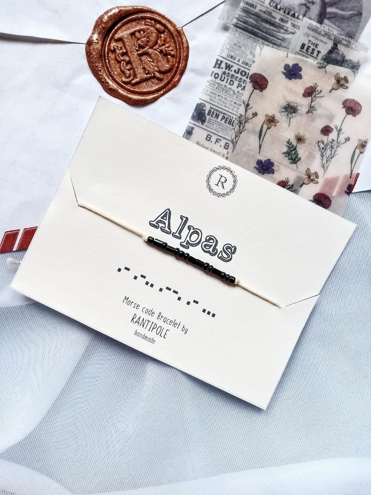 Alpas morse-code bracelet